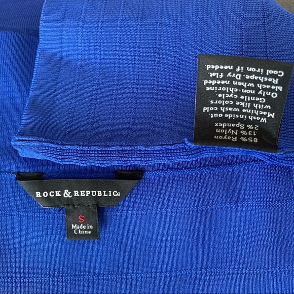 NWOT Rock & Republic Knit Bodycon Mini Skirt - Picture 3 of 4